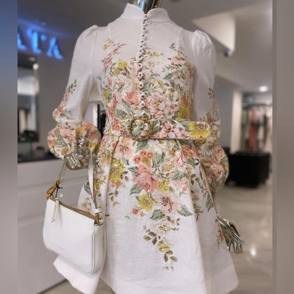 ZIMMERMANN Matchmaker Buttoned Mini Dress - Picture 15 of 17